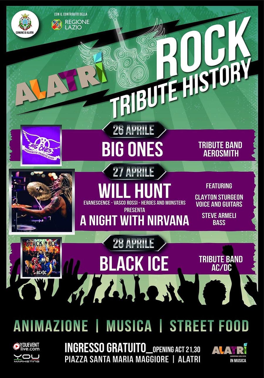 Alatri Rock Tribute History