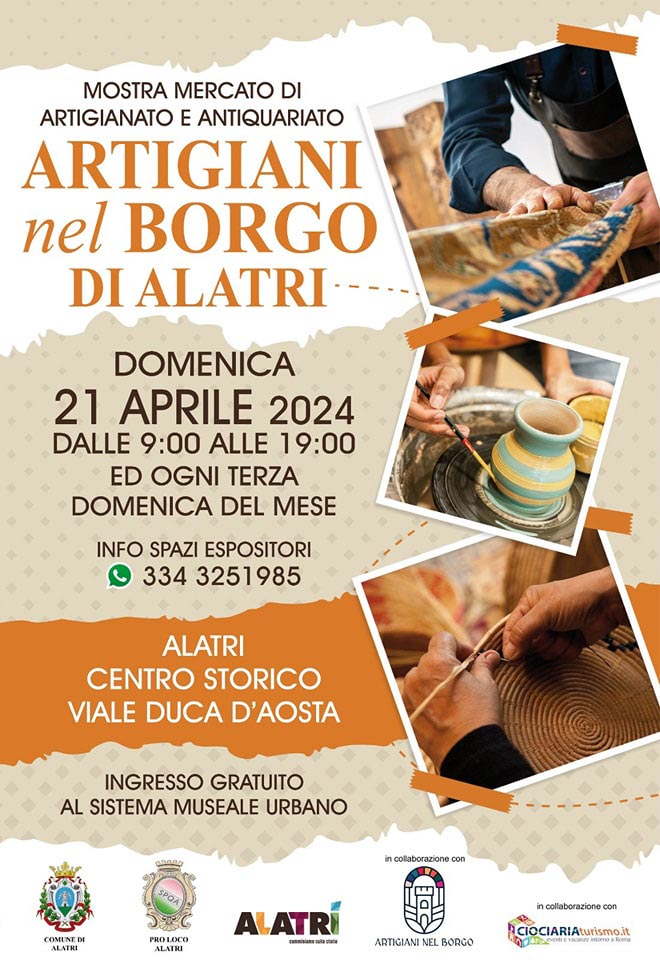 Artigiani nel Borgo di Alatri