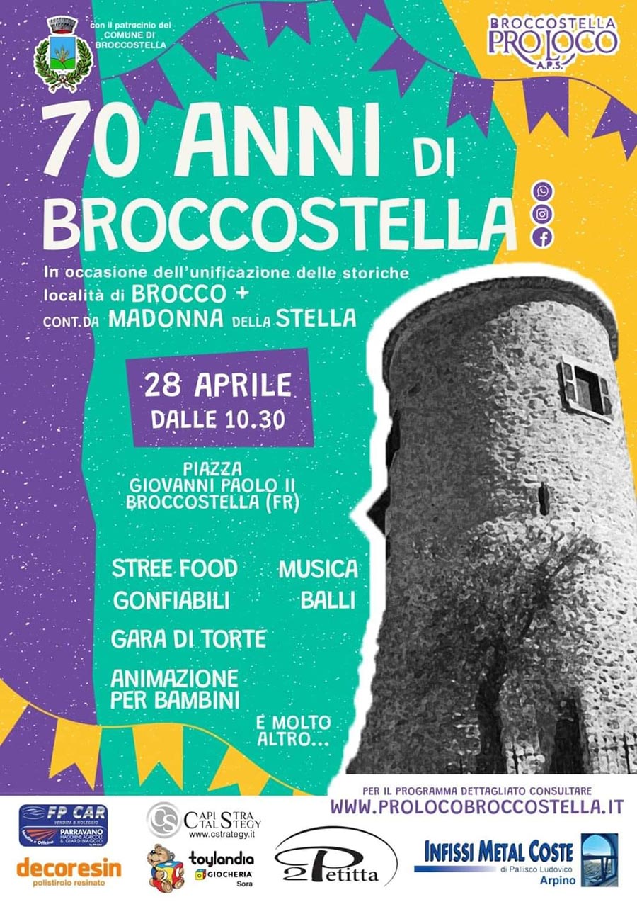 70 Anni di Broccostella