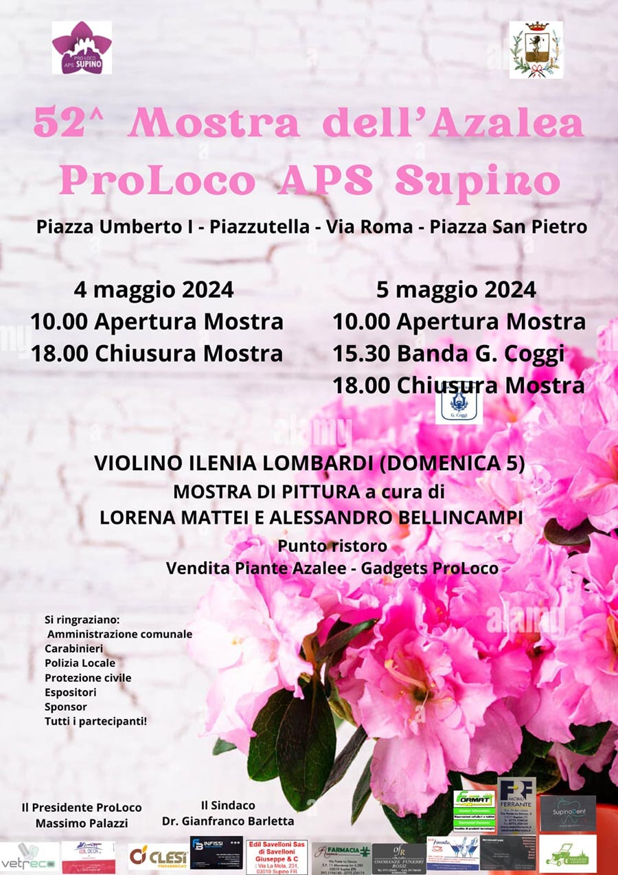 52ª Mostra delle Alzalee Supino