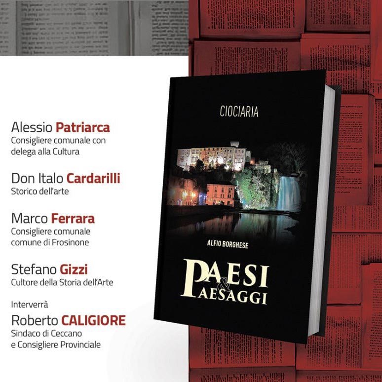 Presentazione del libro 'Ciociaria - Paesi e Paesaggi'