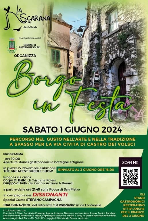 Borgo in Festa Castro dei Volsci