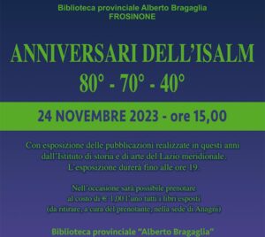 Anniversario dell'Isalam 80° - 70° - 40°