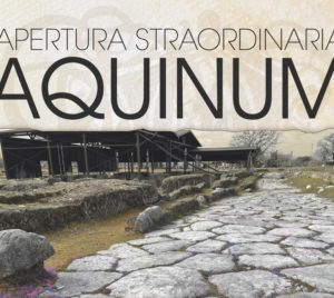 Apertura straordinaria Area Archeologica Aquinum