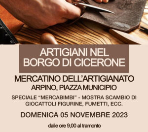Artigiani nel Borgo di Cicerone 2023
