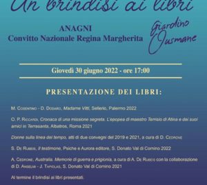 Un brindisi ai libri Anagni