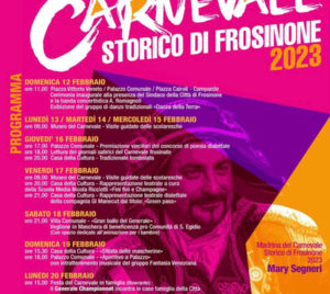 Festa della Radeca Carnevale Storico di Frosinone 2023
