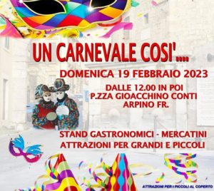 Un Carnevale Così