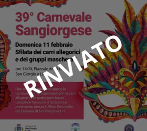 39° Carnevale Sangiorgese 2024
