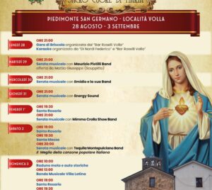 Festeggiamenti in onore del Sacro Cuore di Maria