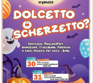 Dolcetto o Scherzetto Atina 2022
