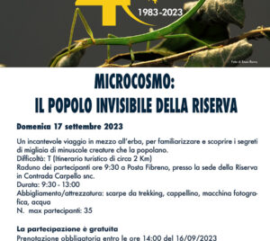Eventi Riserva Naturale Lago di Posta Fibreno