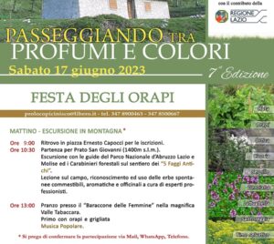 Festa degli Orapi 2023 Picinisco
