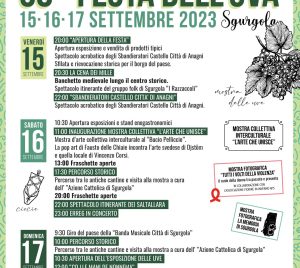 68ª Festa dell'Uva Sgurgola 2023