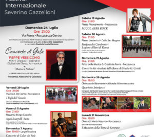 XXVII Festival Severino Gazelloni - Roccasecca