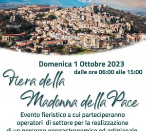 Fiera della Madonna della Pace 2023