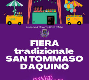 Fiera di San Tommaso d'Aquino Priverno 2023