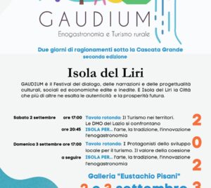 Gaudium 2023 Isola Liri