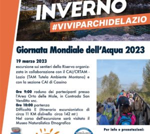 Giornata Mondiale dell’Acqua 2023