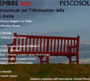 Giornata Internazionale per l’Eliminazione della Violenza sulle Donne