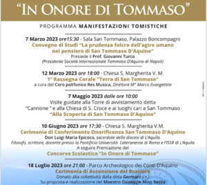 Triennio Tomistico - In Onore di Tommaso