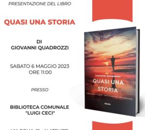 Presentazione libro ''Quasi una storia'' Alatri 2023