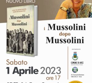 Presentazione libro 'I Mussolini dopo Mussolini' 2023