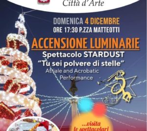 Accenzione delle Luminarie - Ferentino Natale 2022