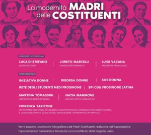 La modernità delle madri costituenti - Sora 2022