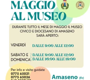 Maggio al Museo 2024 Amaseno