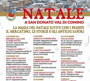 Natale a San Donato Val di Comino 2022