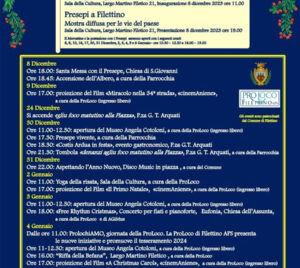 Natale a Filettino 2023
