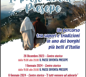 Il Paese diventa Presepe 2023 Castro dei Volsci