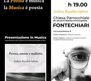 Presentazione libro Poesia Amore e Malattia
