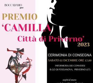 Cerimonia di premiazione del Premio Camilla