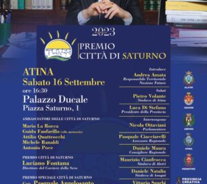 Premio Città di Saturno 2023