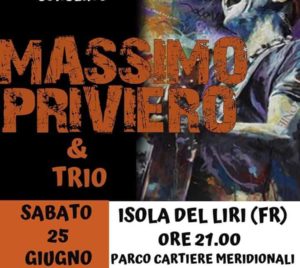 Massimo Priviero in concerto - Isolal del Liri