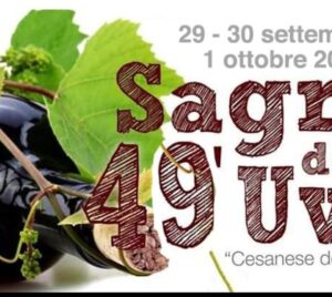 Sagra dell'Uva Cesanese del Piglio 2023