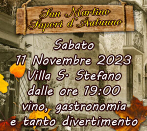 San Martino Sapori d’Autunno 2023 Villa Santo Stefano
