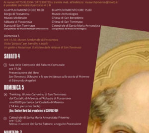 Celebrazioni in onore di San Tommaso d'Aquino