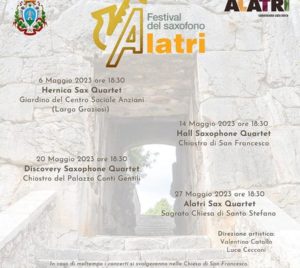 Festival del Saxofono Alatri 2023