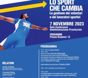 Convegno Lo sport che cambia Frosinone