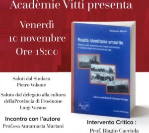 Presentazione libro ''Sacco: Storie di una Valle''