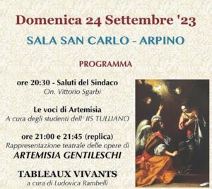 Le Voci di Artemisia Arpino 2023