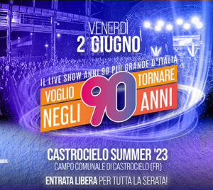 Voglio Tornare negli Anni 90 - Castrocelo 2023