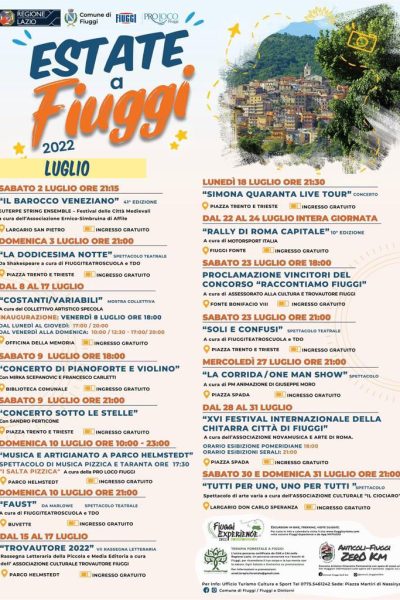 Fiuggi Estate 2022